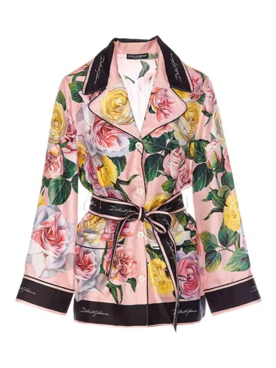 Dolce & Gabbana Camisa - Color Carne Y Neutral