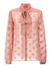 Dolce & Gabbana Pink Front Button Shirt