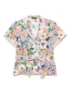 Dolce & Gabbana Floral Shirt Shirt And Blouse In Nude & Neutrals