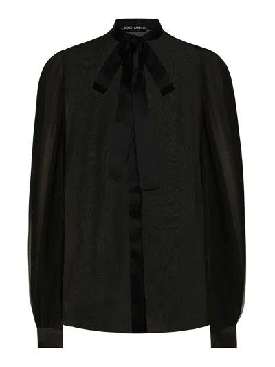 DOLCE & GABBANA CAMISA - NEGRO