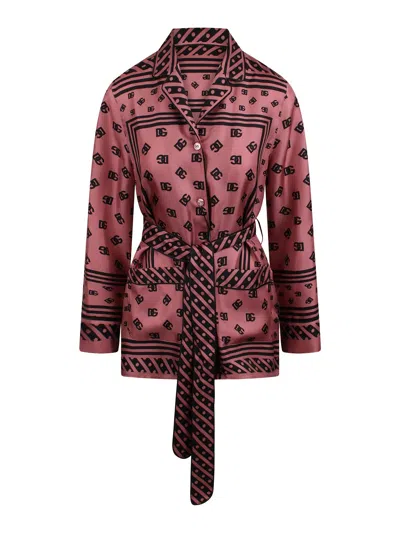 DOLCE & GABBANA CAMISA - ROSADO