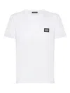 Dolce & Gabbana Dg Essentials Crew Neck T-shirt In White