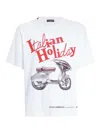 Dolce & Gabbana Cotton T-shirt With Vespa Print In White