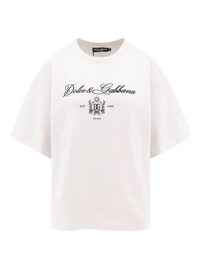 DOLCE & GABBANA CAMISETA - BLANCO
