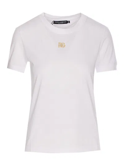 DOLCE & GABBANA CAMISETA - BLANCO