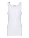Dolce & Gabbana White Cotton Tank Top In White
