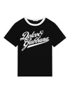 Dolce & Gabbana Short-sleeved T-shirt In Black