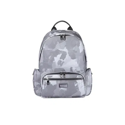 Dolce & Gabbana Camouflage Backpack In Grey