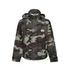 Dolce & Gabbana Camouflage Jacket Men In Brown