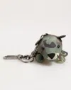Dolce & Gabbana Camouflage Multicolor Animal Silhouette Keychain Keyring In Multi