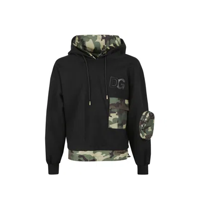 Dolce & Gabbana Sweatshirts In Black
