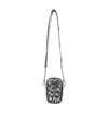 Dolce & Gabbana Camouflage-print Mini Messenger Bag In Gray