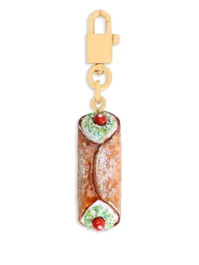 DOLCE & GABBANA CANNOLI KEYRING