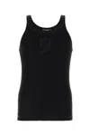 Dolce & Gabbana Fine-rib Washed Cotton Singlet