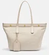Dolce & Gabbana Canvas And Leather Tote Bag