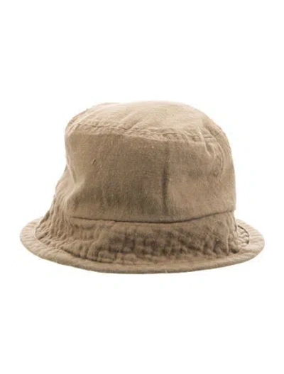 Pre-owned Dolce & Gabbana Babies' Canvas Bucket Hat In Green
