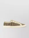 DOLCE & GABBANA CANVAS LOW-TOP SNEAKERS WITH ROUND TOE