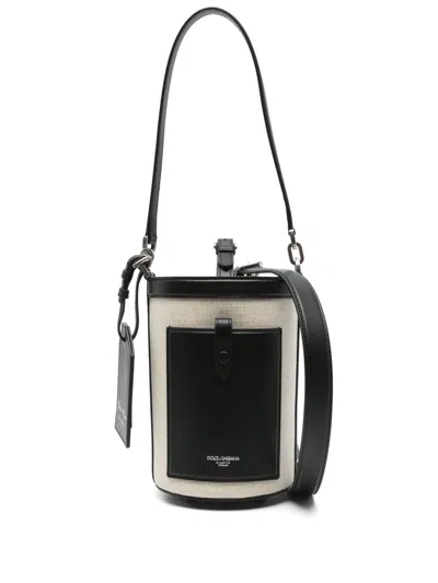 Dolce & Gabbana Canvas Messenger Bag