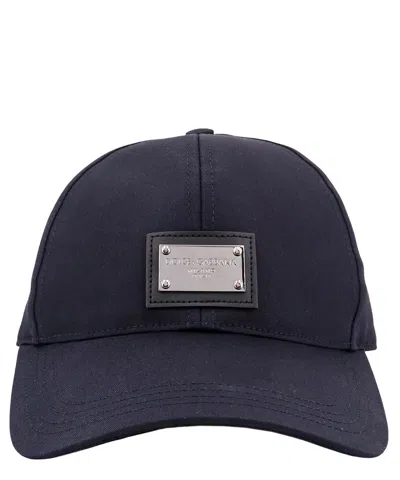 Dolce & Gabbana Cap In Blue
