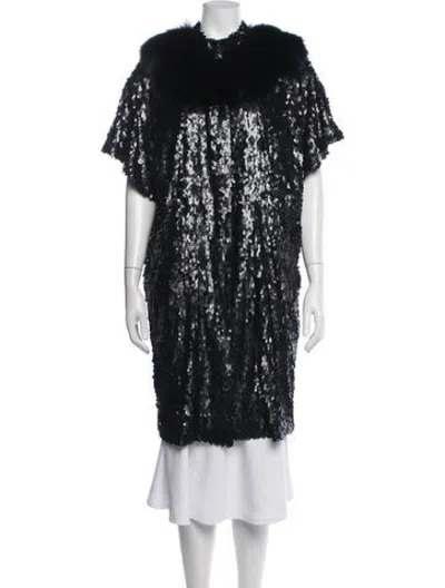 Pre-owned Dolce & Gabbana Cape In Black