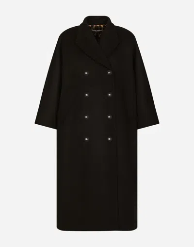 Dolce & Gabbana Cappotto In Black
