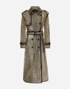 Dolce & Gabbana Cappotto In Multicolor