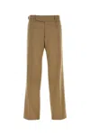 Dolce & Gabbana Stretch Virgin Wool Pants With Side Martingale