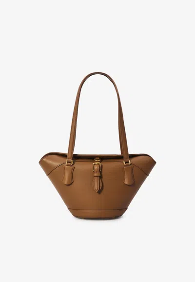 Dolce & Gabbana Capri Calf Leather Tote Bag