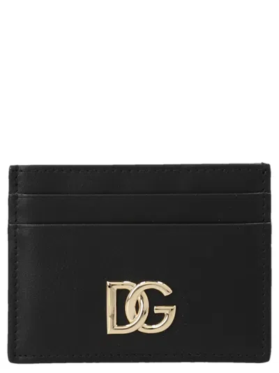 Dolce & Gabbana Capri Card Holder In Black