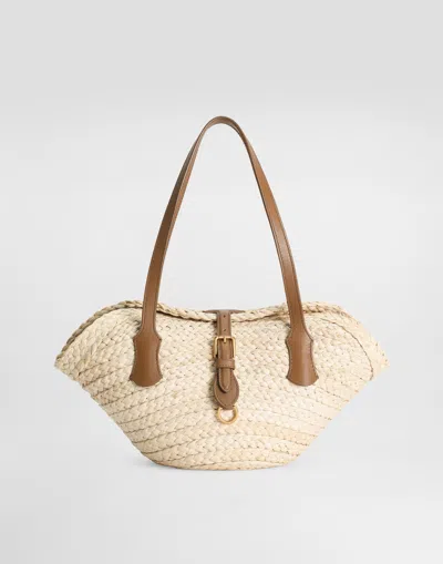 Dolce & Gabbana Capri Coffa Bag In Multicolor