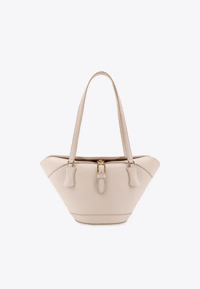 Dolce & Gabbana Capri Coffa Leather Shoulder Bag