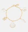 Dolce & Gabbana Capri Dg Charm Bracelet In Oro