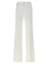Dolce & Gabbana Capri High-rise Flared Jeans In White