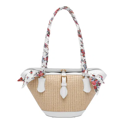 Dolce & Gabbana Elegant Mini Handbag With Vintage Brass Buckle - 20 Cm X 36 Cm In Multi