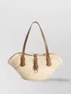 Dolce & Gabbana Capri Straw Tote Bag