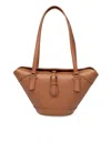Dolce & Gabbana Caramel-color Leather Coffa Capri Bag In Brown