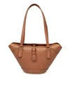 Dolce & Gabbana Caramel-color Leather Coffa Capri Bag In Brown