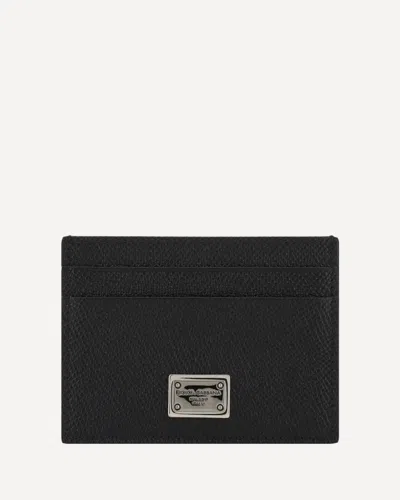 Dolce & Gabbana Card Holder In Black
