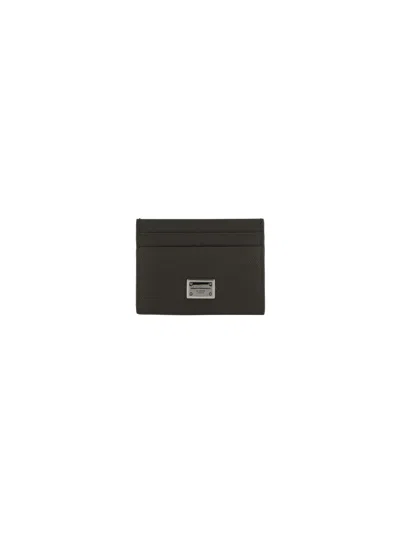 Dolce & Gabbana Card Holder In Brown