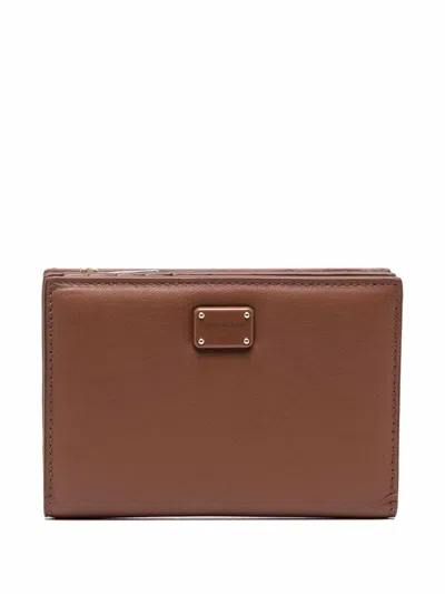 Dolce & Gabbana Card Holder In Brown