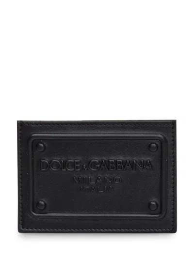 Dolce & Gabbana Card Holder In Nero