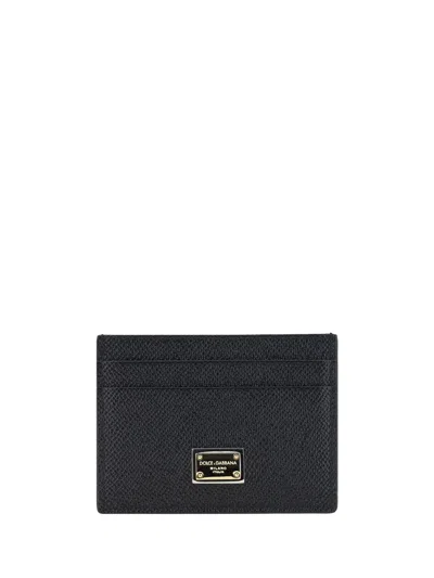 Dolce & Gabbana Card Holder In Gray