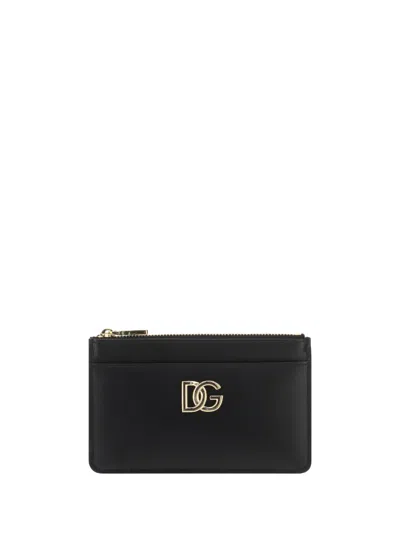 Dolce & Gabbana Card Holder In Gold