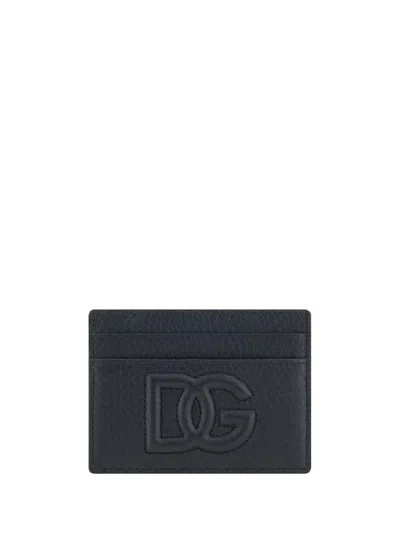 Dolce & Gabbana Card Holder In Nero (black)