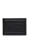 Dolce & Gabbana Small Zip-around Wallet In Calfskin With Raised Logo