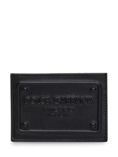 DOLCE & GABBANA DOLCE & GABBANA CARD HOLDER WITH LOGO
