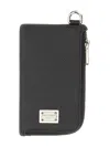 Dolce & Gabbana Card Holder With Logo Plaque