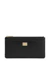 Dolce & Gabbana Card Holder With Logo Plaque Dolce E Gabbana In Black