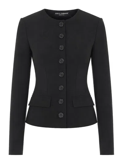 Dolce & Gabbana Cardigan In Black