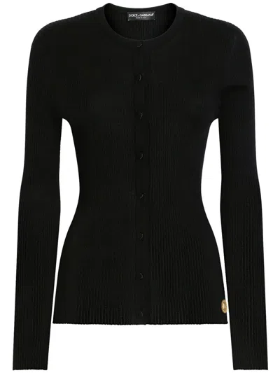Dolce & Gabbana Cardigan Clothing In Black